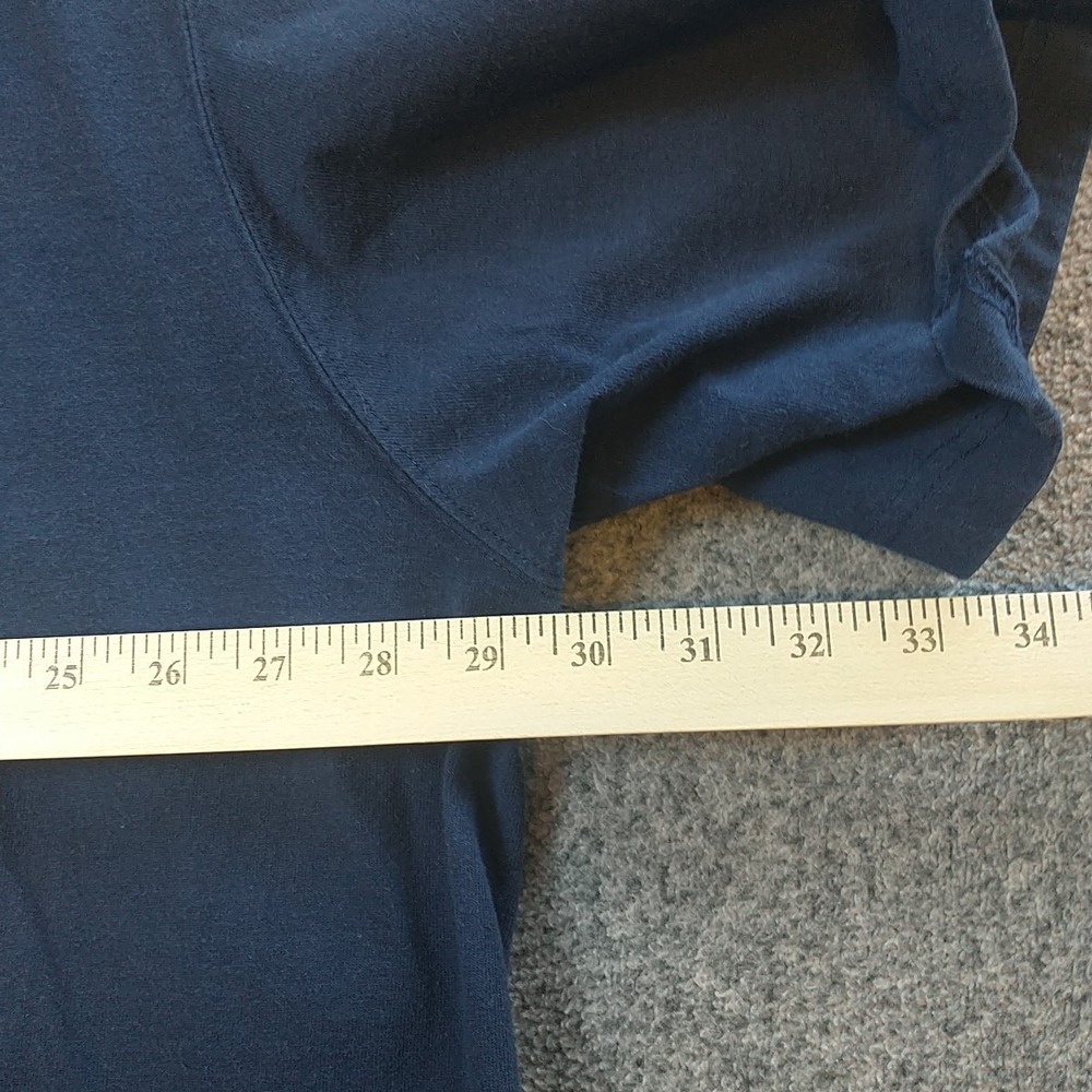 Carhartt Mens 4XL Navy Blue Short Sleeve Henley Pocket T-Shirt Original Fit - Picture 9 of 16